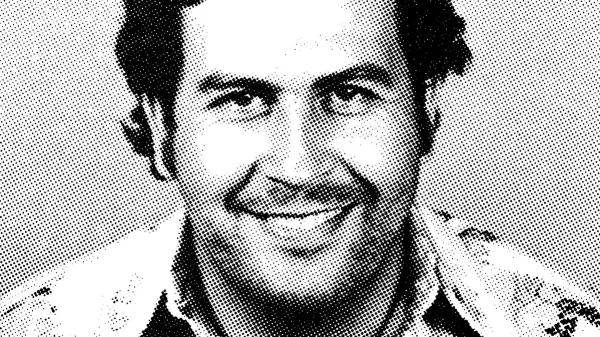  Foto policial de Pablo Escobar tras ser arrestado en 1976.