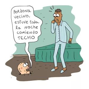 Comer techo