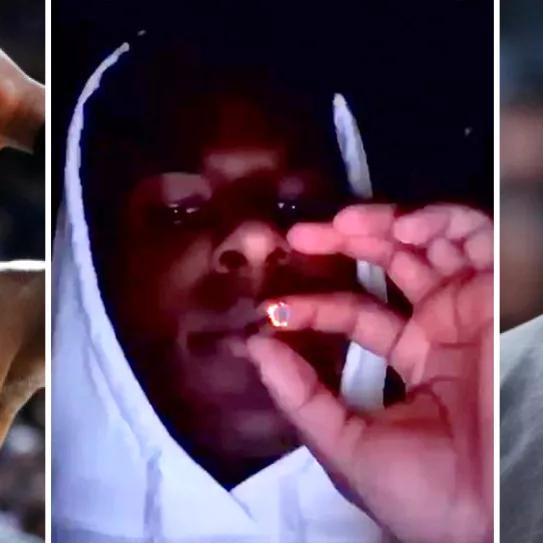 Bronny James. El hijo de LeBron James se graba fumando marihuana