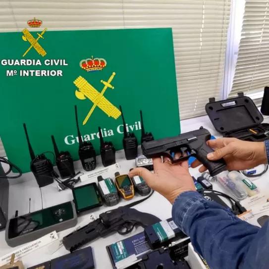 Detienen a una banda que se vestía de Guardia Civil para robar a traficantes