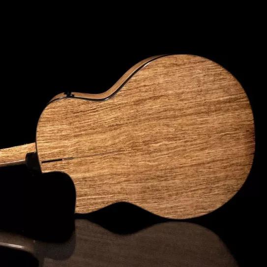 Una constructora de guitarras canadiense lanza una guitarra hecha con cáñamo