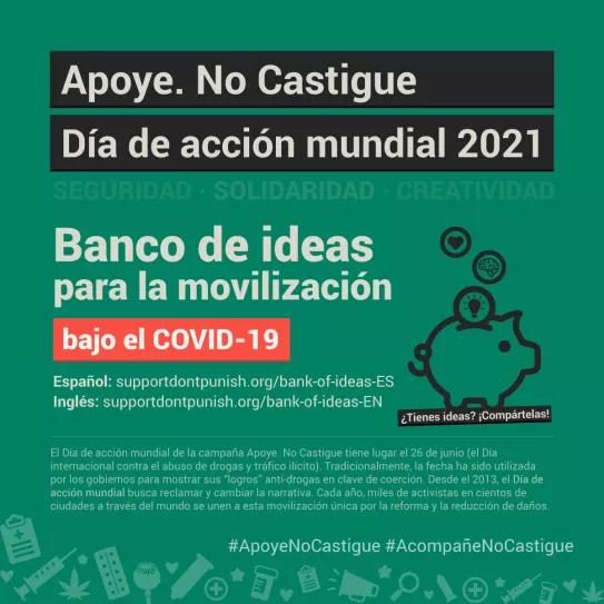 Vuelve la campaña ‘Apoya, no castigues’ contra la prohibición de las drogas