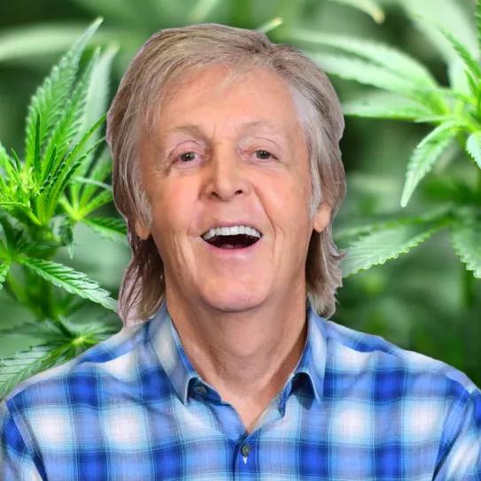 Paul McCartney cultiva cáñamo en su jardín hortícola
