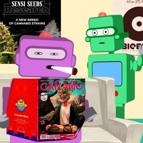 SATIBOT & INDICBOT, una nueva serie de animación llega a Cáñamo Tv