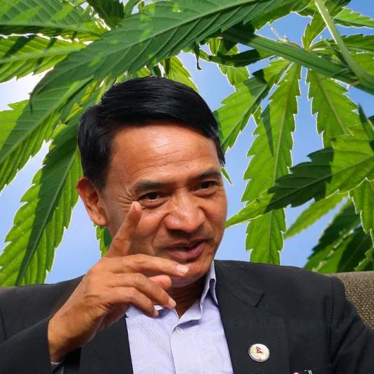 El exministro de Salud de Nepal presiona para legalizar el cannabis 