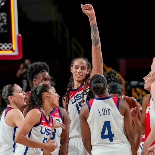 Las jugadoras de la NBA no jugarán en Rusia mientras Griner siga detenida allí
