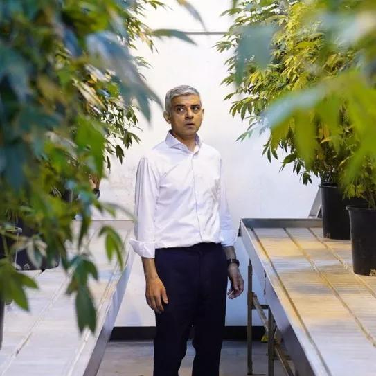 El alcalde de Londres, Sadiq Khan.