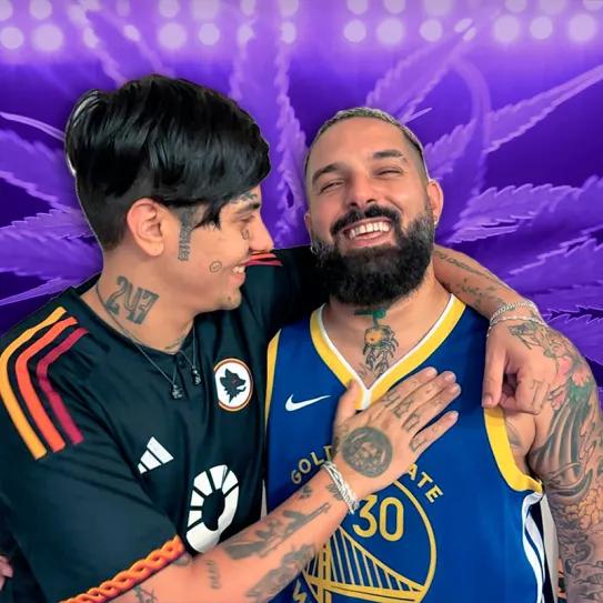 Duki dio un show íntimo en el cumpleaños de la hija de un famoso cultivador de cannabis