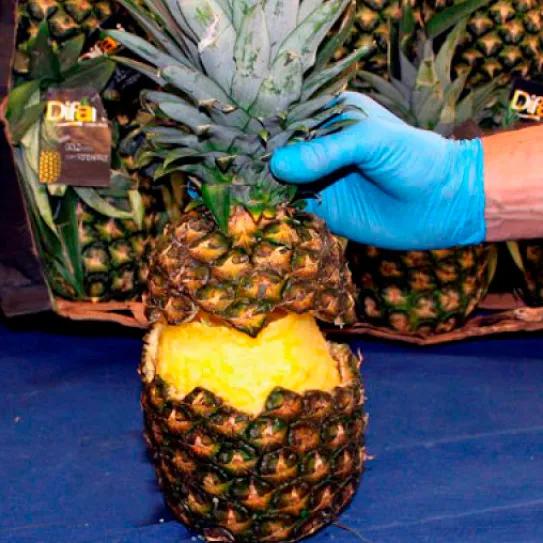 Algeciras incauta dos toneladas de cocaína entre piñas