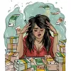 Ilustración: mi vida con un fumeta