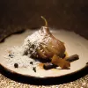 Peras al vermut con Grana Padano y White Widow x Cheese 