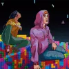 Vivir en un videojuego Ilustración de Cristóbal Fortúnez