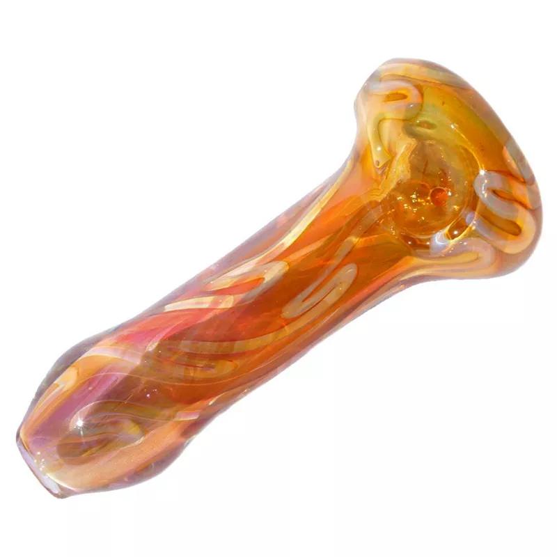 Cuchara de cristal que cambia de color: Las pipas de mano o cucharas son las pipas por excelencia. Está pensada para que puedas transportarla en un bolsillo. Por 33$.