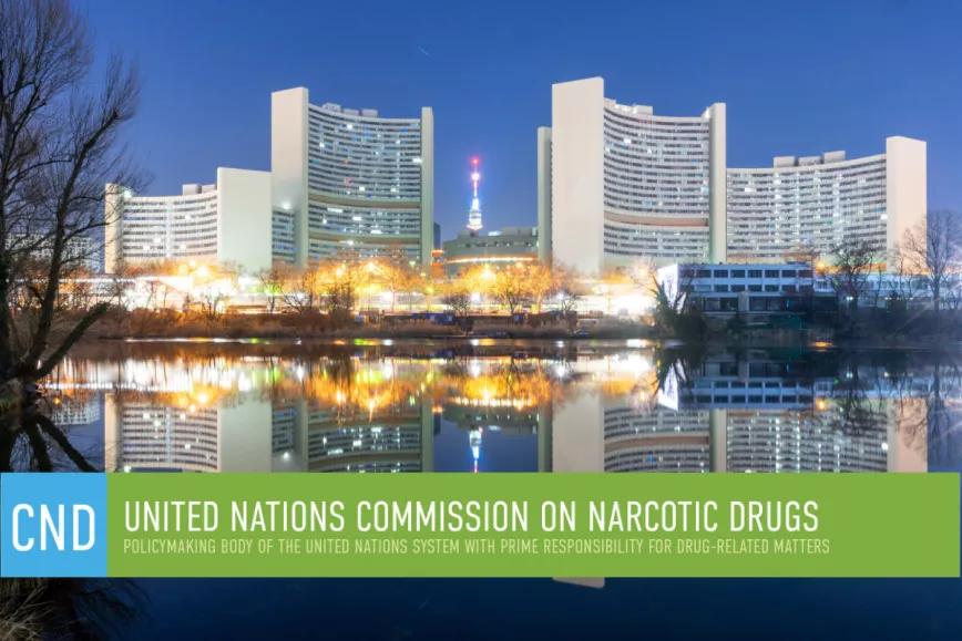 Arranca la 65º sesión de la Comisión de Estupefacientes de la ONU