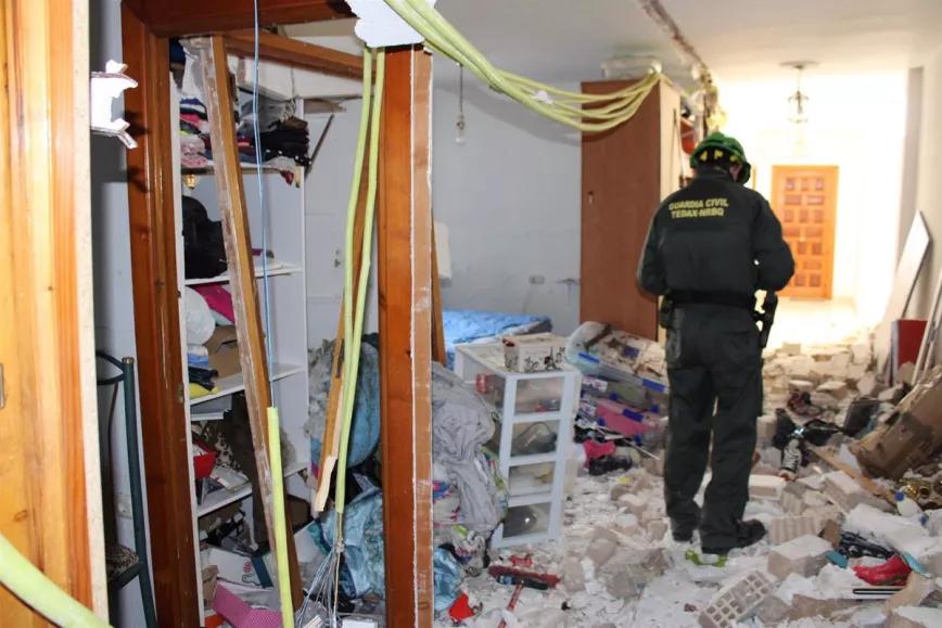 Detienen a otras tres personas por la explosión ocurrida durante una extracción de cannabis en Granada