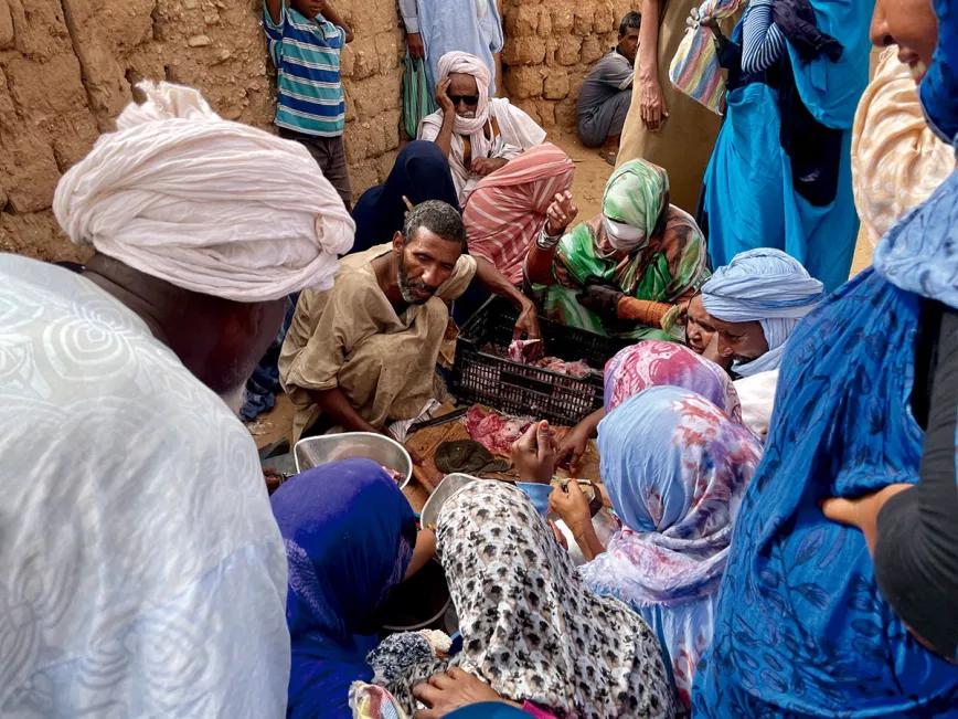 Un porro en Mauritania