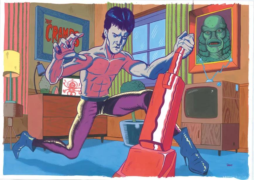 Adrián Bago, el dandi rojo del cómic ‘underground’