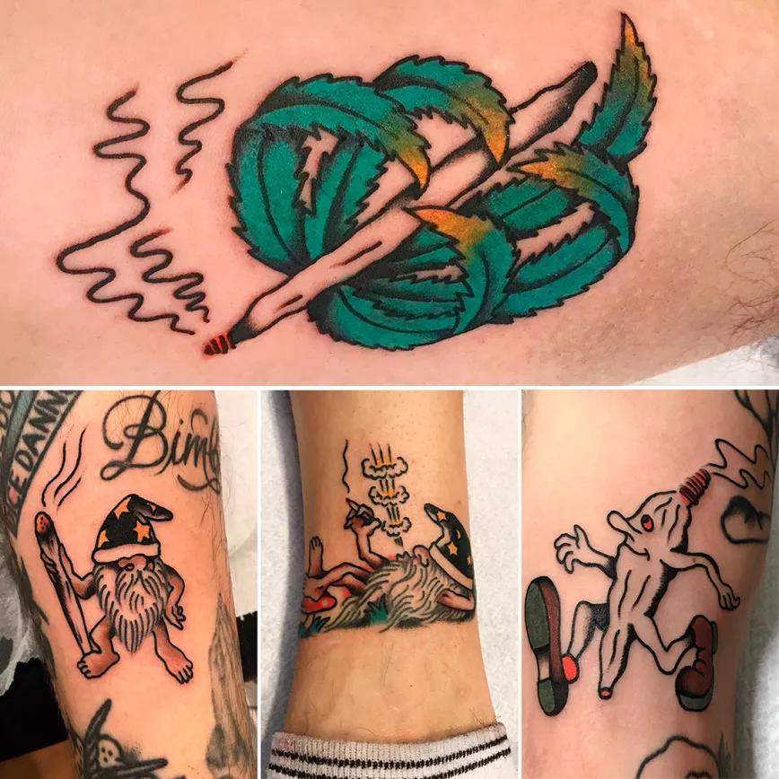 La locura de los tatuajes de cannabis llega al Museo del Cáñamo de Barcelona