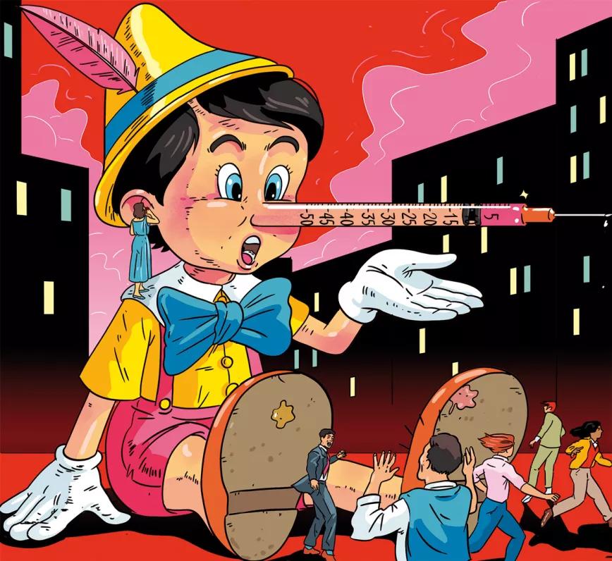 El último trócolo - Lenguaje. Ilustración de Cristóbal Fortúnez