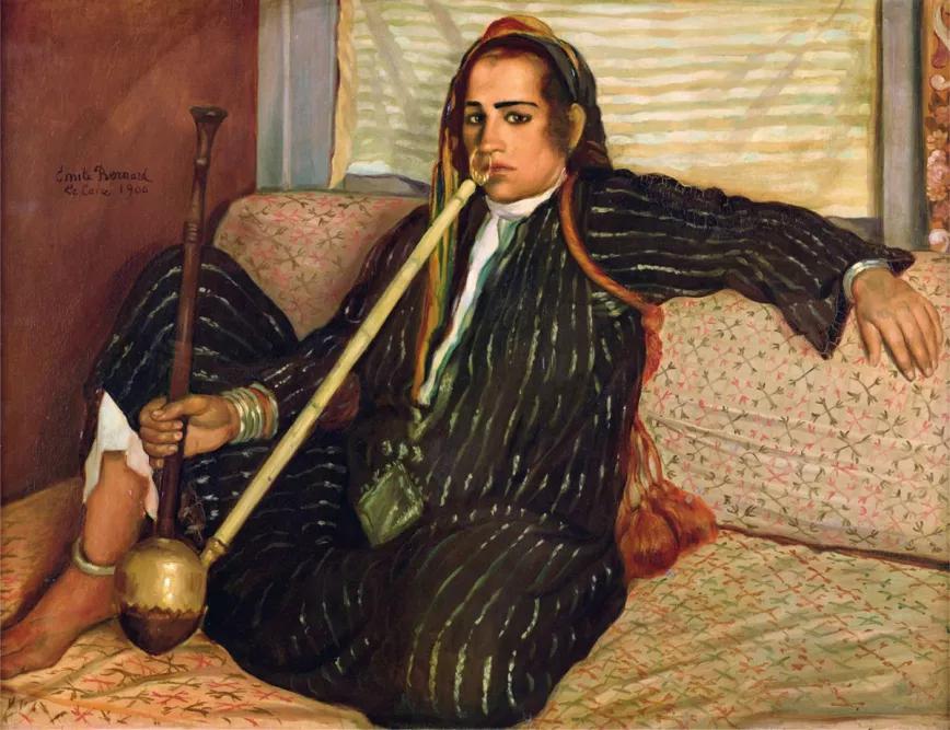 The Hashish Smoker de Emile Bernard (1900).