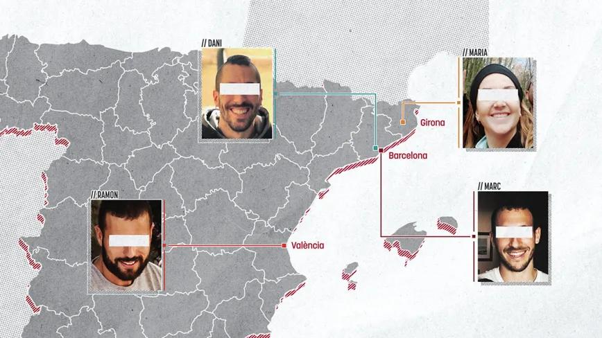El documental Infiltrats traza el mapa de las infiltraciones descubiertas hasta ahora.