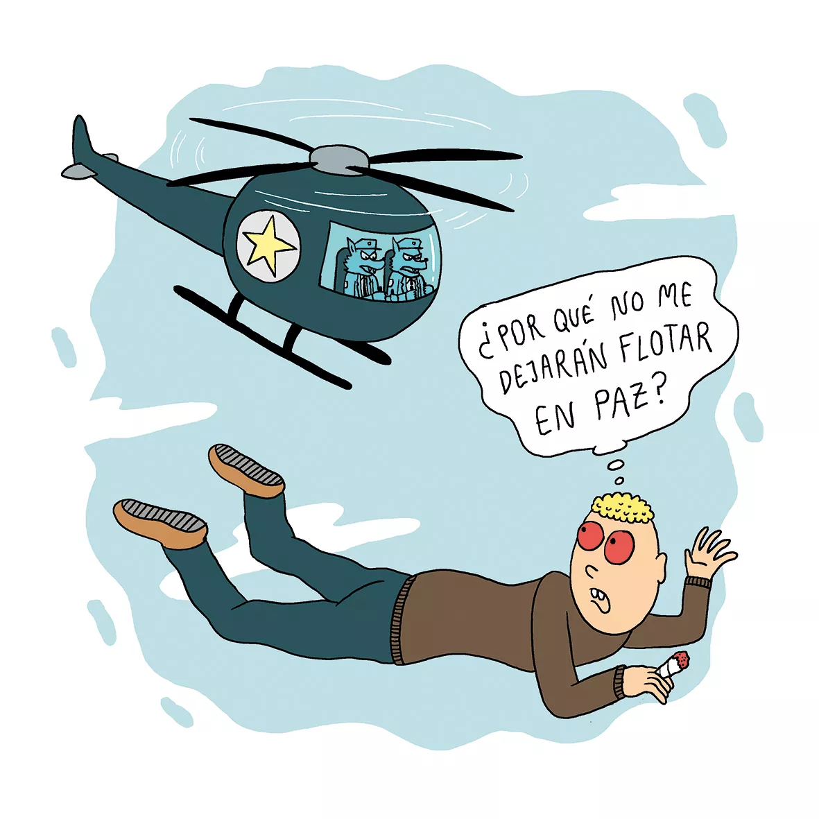 Flotar en paz