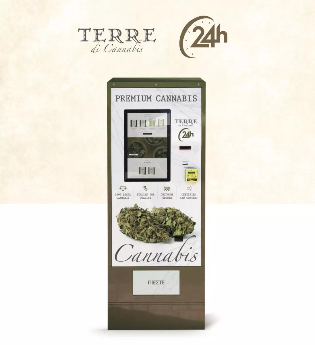 Grecia estrena su primera máquina expendedora de cannabis