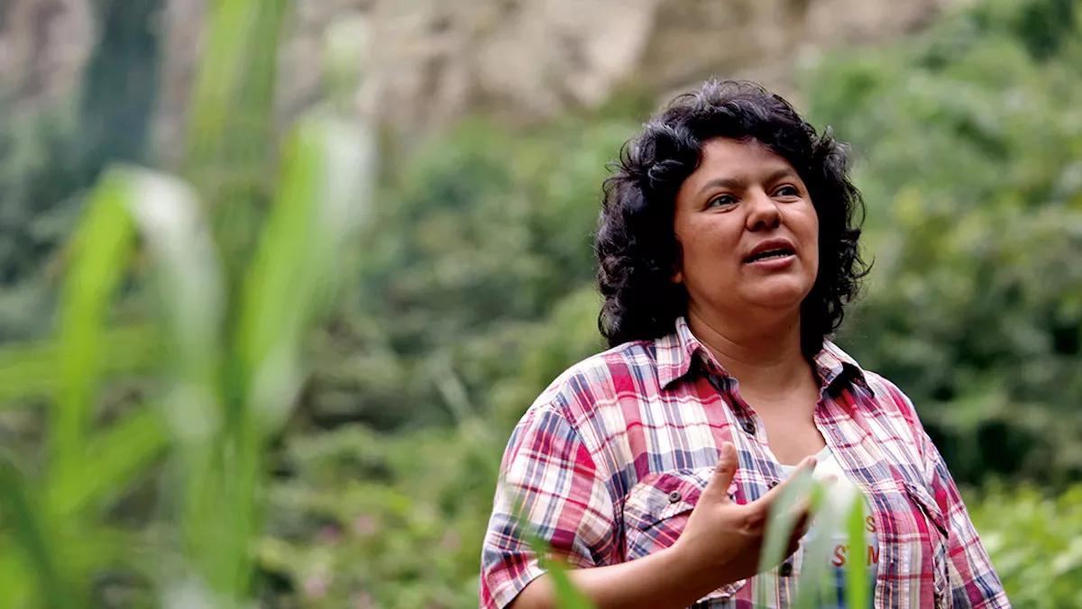 Foto de Berta Cáceres
