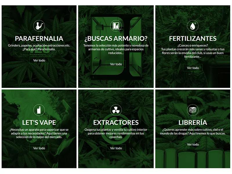 Menú canamoshop