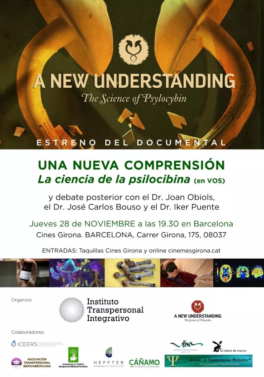 Esta semana se estrena el documental ˝Una nueva comprensión. La ciencia de la psilocibina˝ 