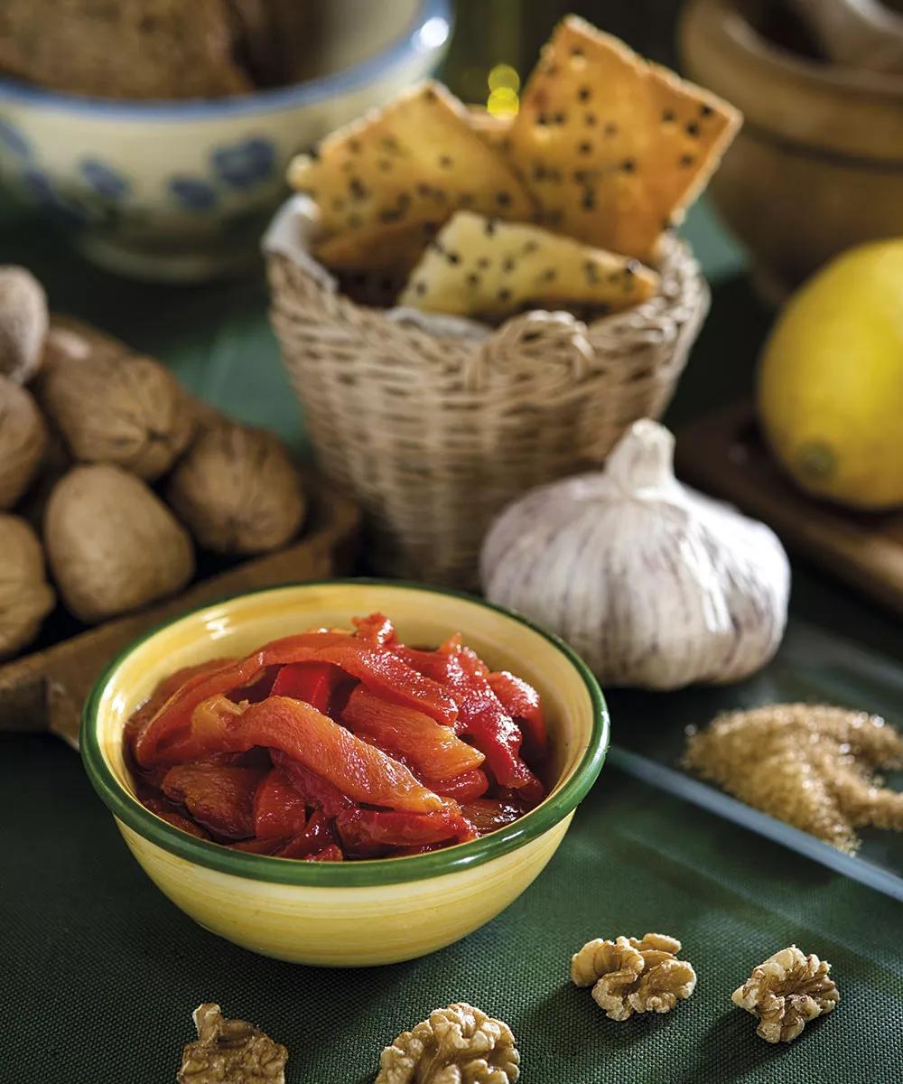 Paté de pimientos asados