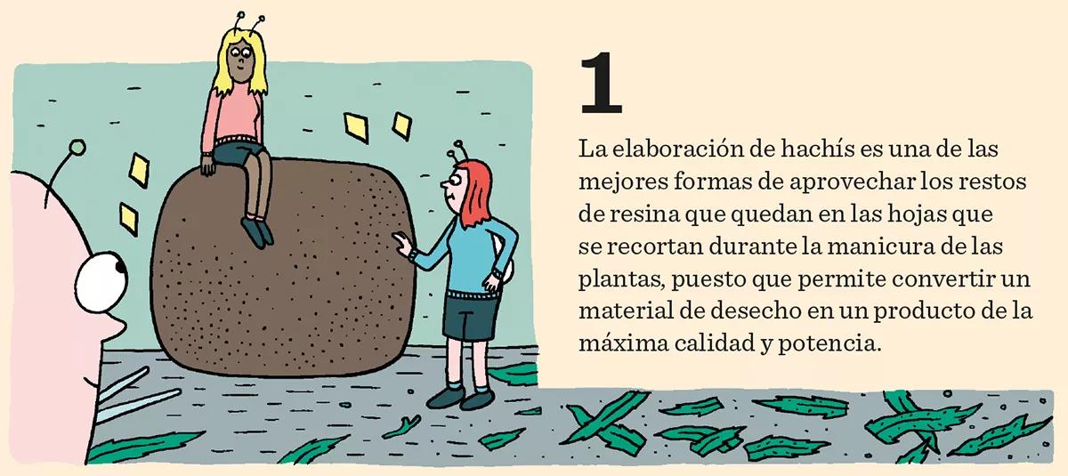 Hachís, Ice, BHO y otros extractos cannábicos