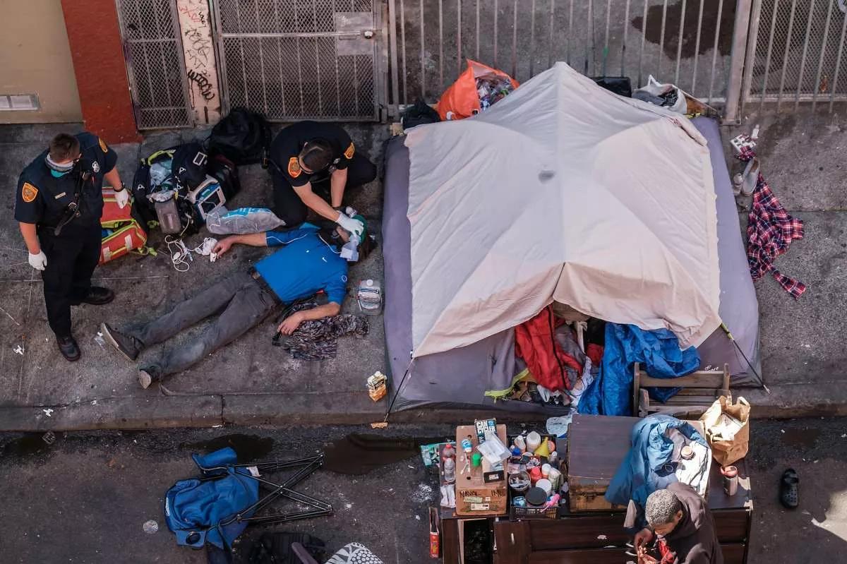 San Francisco registró tres veces más muertes por sobredosis que por covid en 2020