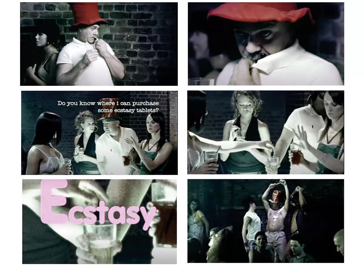 En el vídeo del tema “E-Talking” (2004), el grupo Soulwax contaba la historia de una chica que introduce una pastilla de éxtasis en el vaso de un secreta.