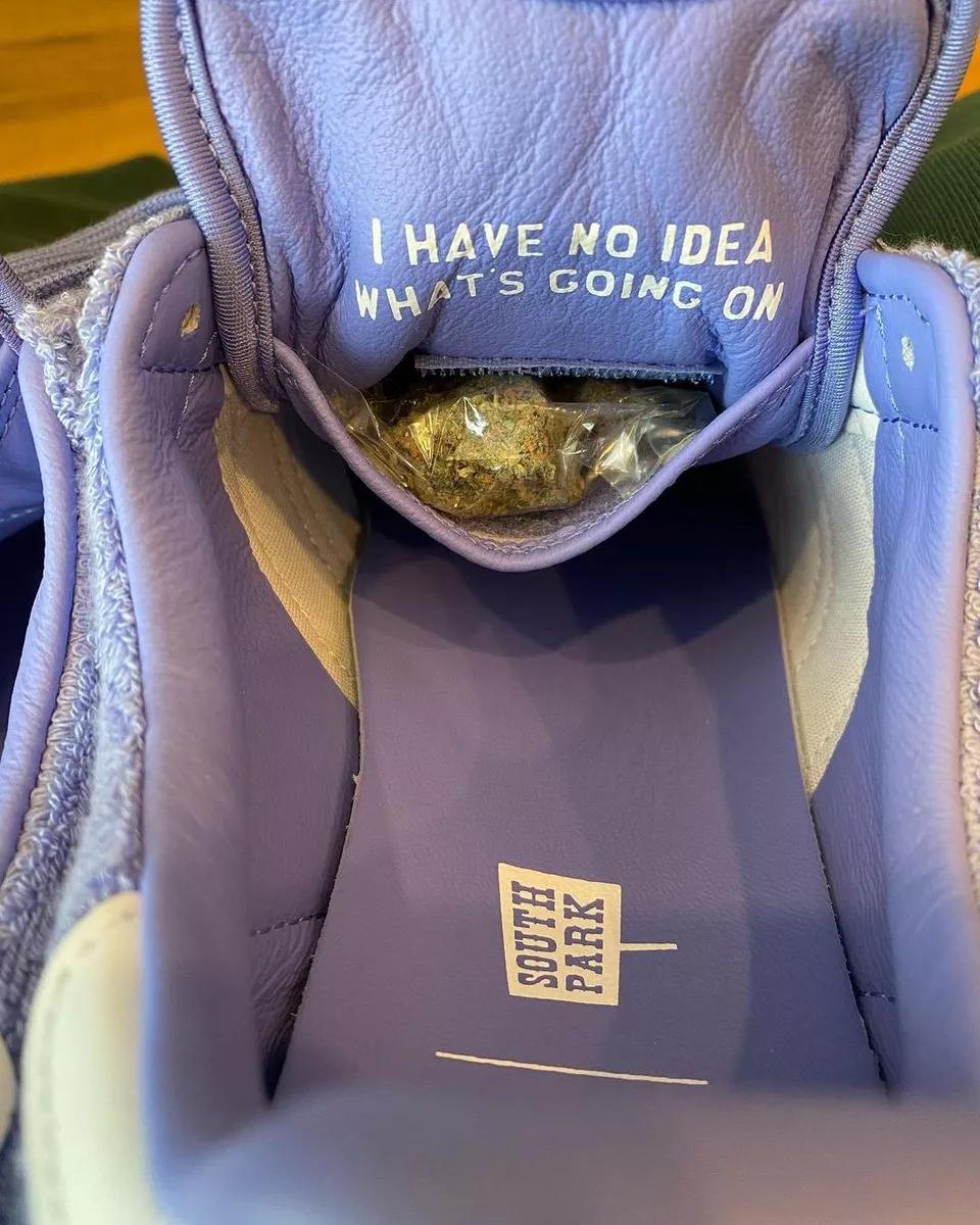 Adidas y South Park lanzan unas zapatillas cannábicas para el día de la marihuana