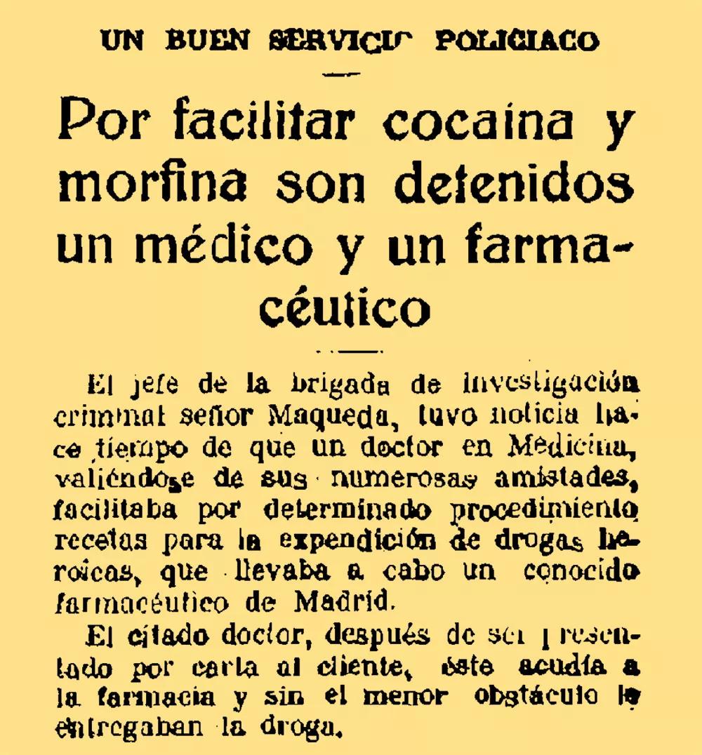 Titulares del diario La Correspondencia de España