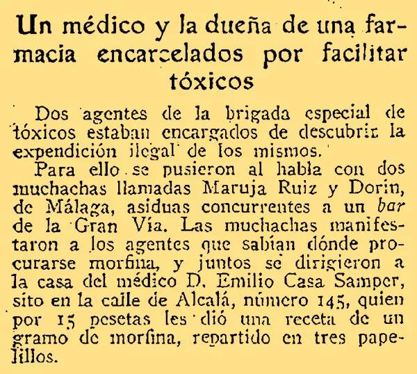 Titular del diario ABC