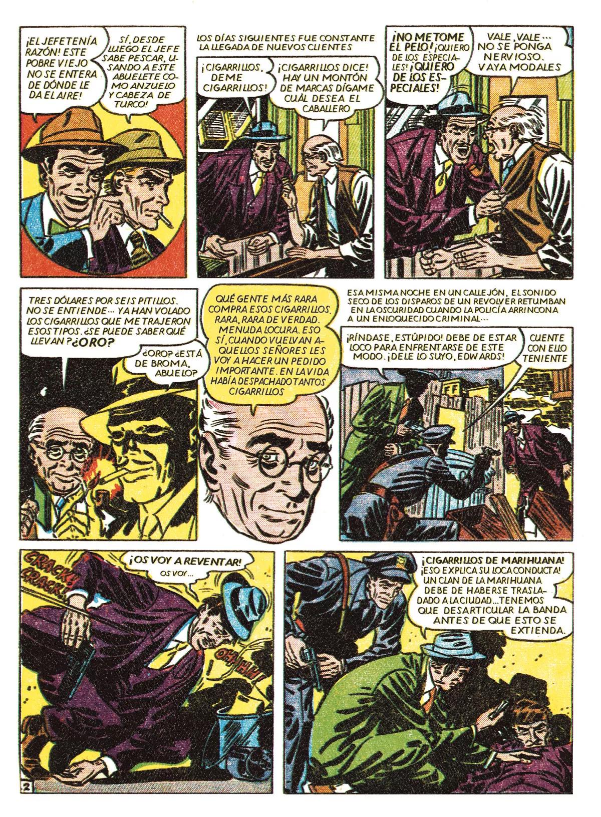 Dios salve a América, Satán está en los cómics