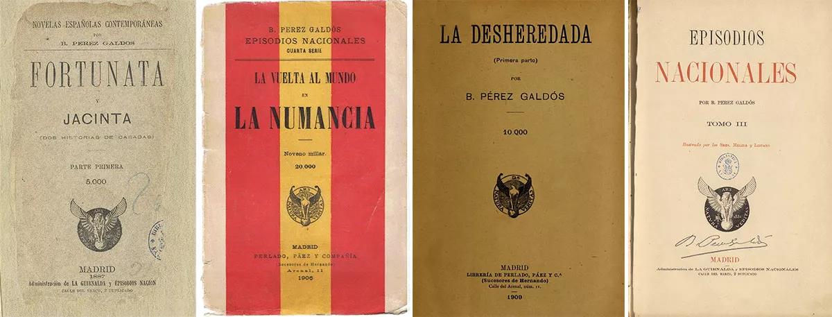 Fortunata y Jacinta, La desheredada, La vuelta al mundo en la Numancia y el tomo tres de Episodios nacionales