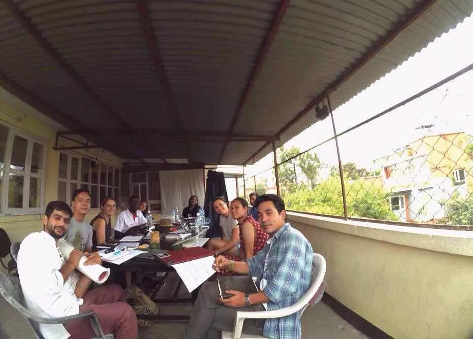 Reunión estratégica de Youth RISE celebrada en Nepal (2016).