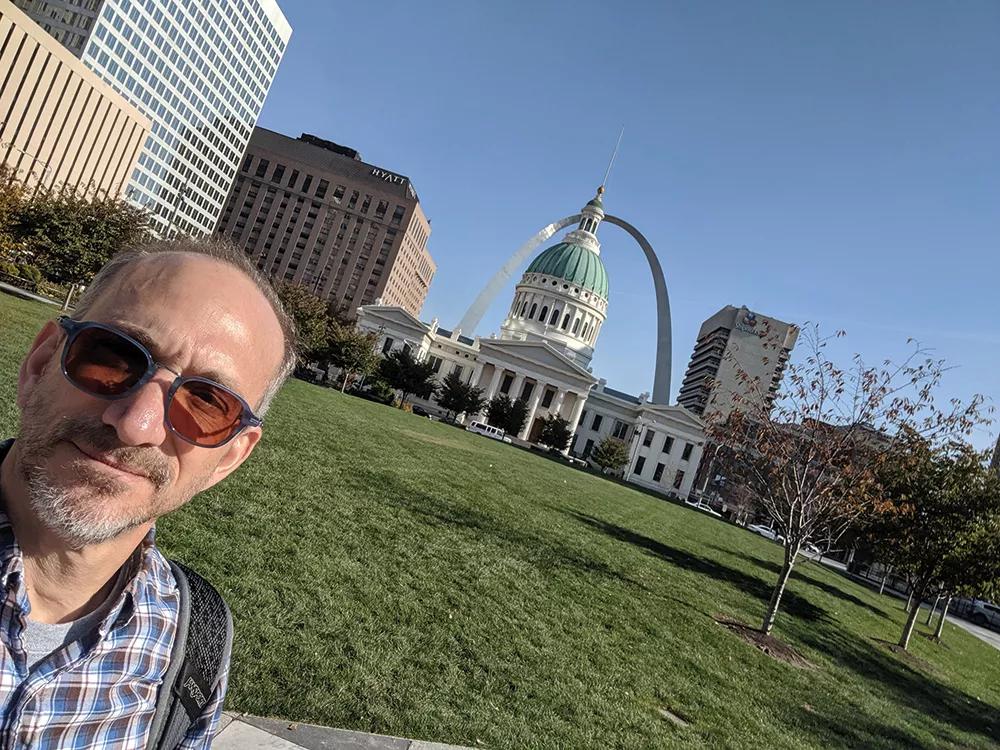 Scott en un descanso de la Reform Conference de St. Louis, Missouri, EE UU (2019).