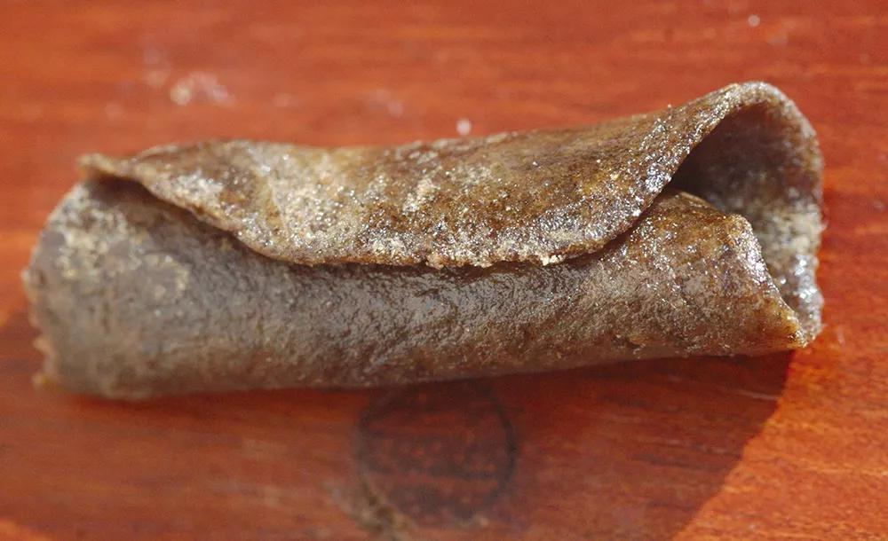Hachís de producción doméstica a partir de los restos de manicura.