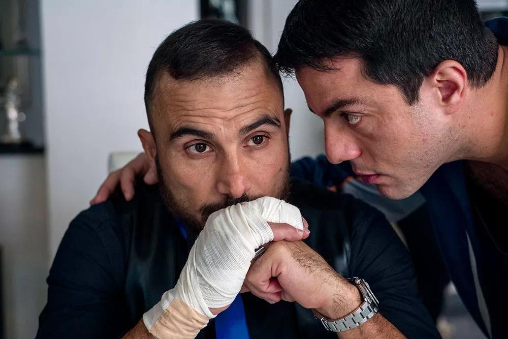 El alcalde de Rione Sanità (2019).