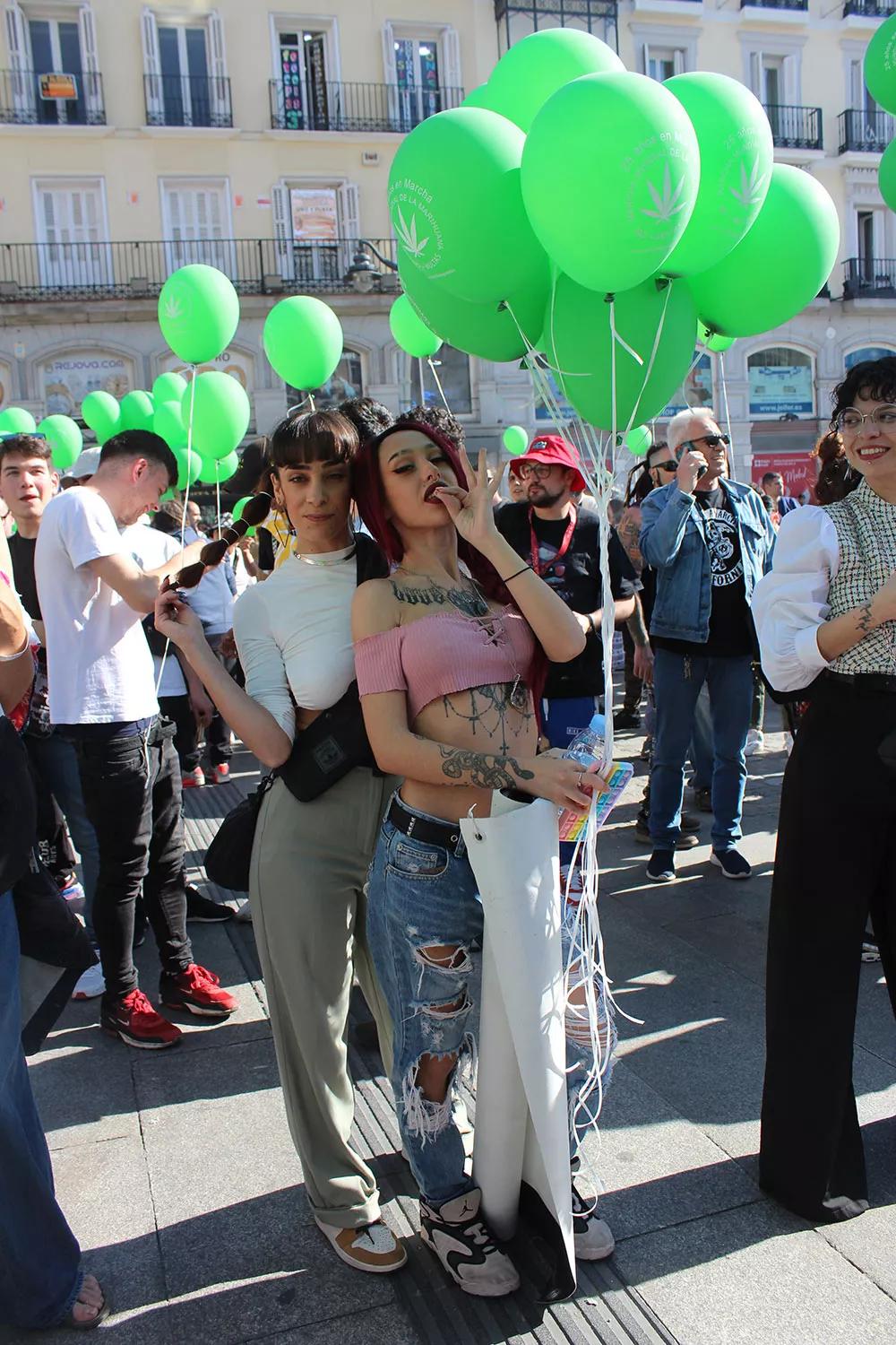 25 años de marcha cannábica en Madrid