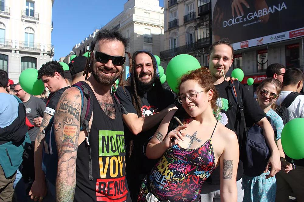 25 años de marcha cannábica en Madrid