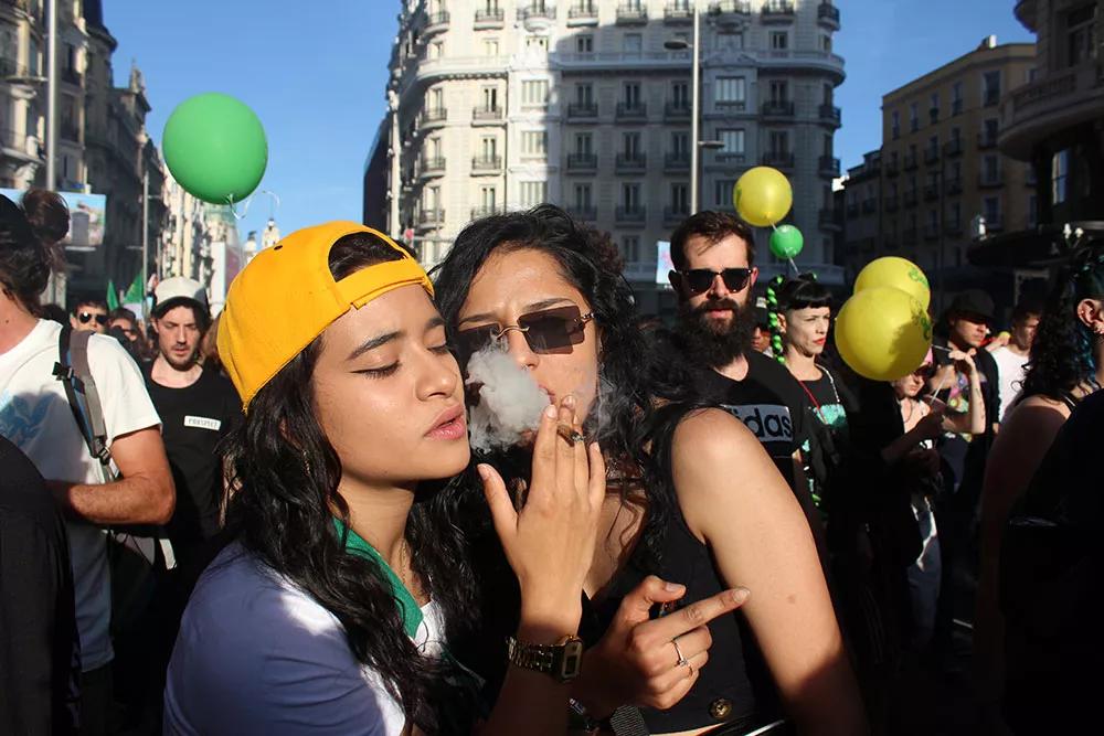 25 años de marcha cannábica en Madrid