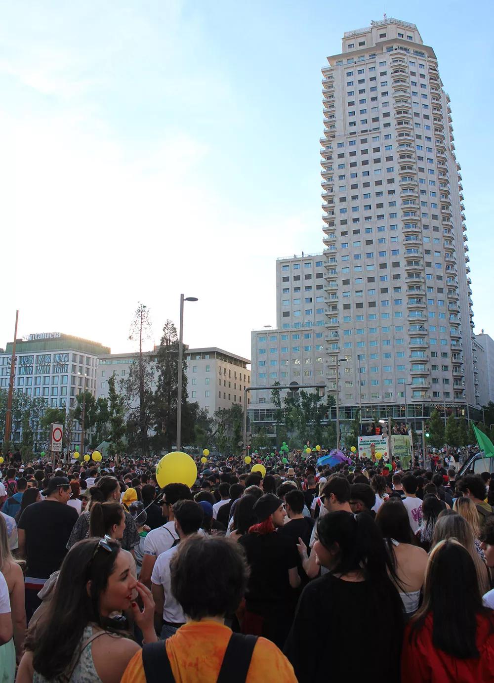 25 años de marcha cannábica en Madrid