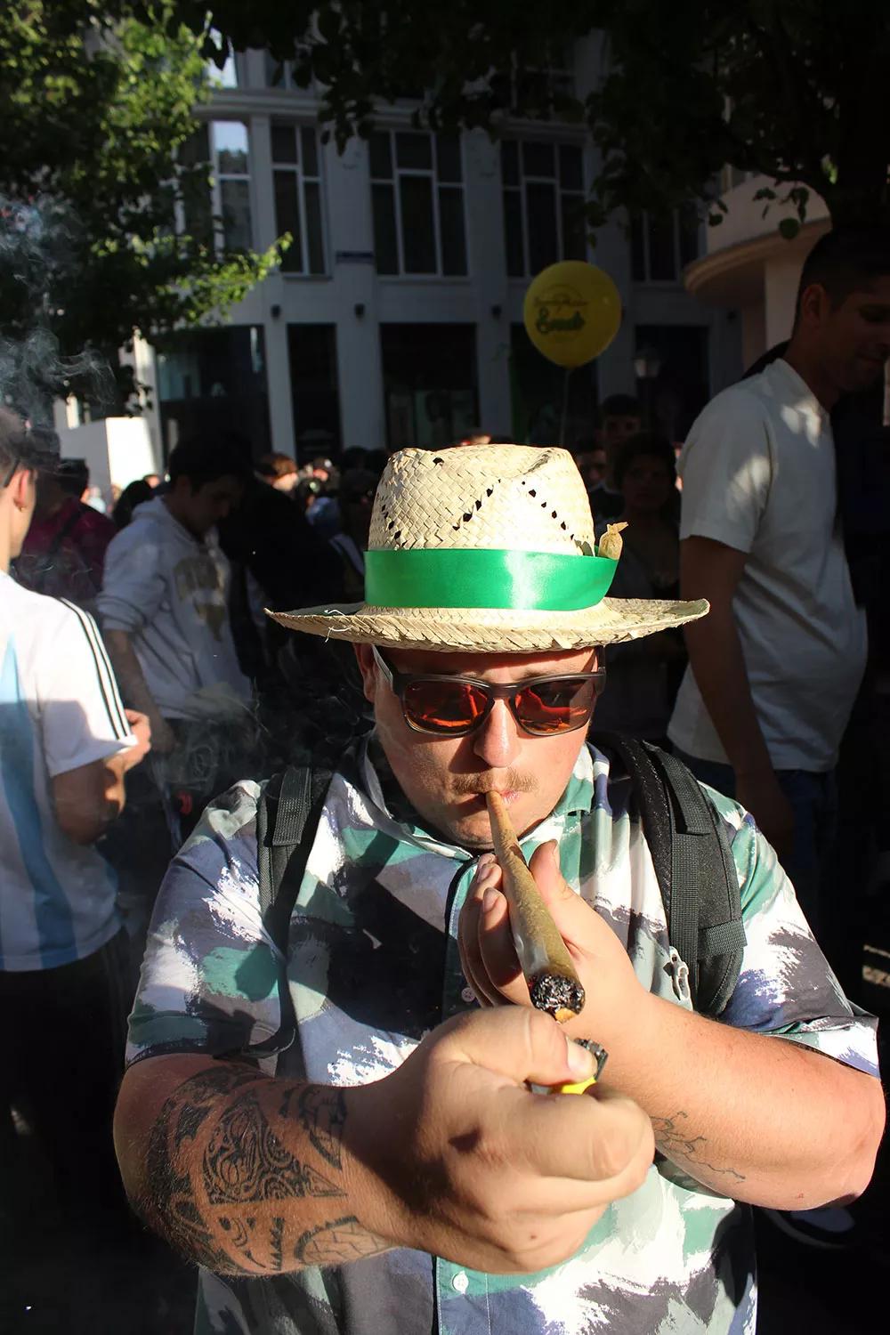 25 años de marcha cannábica en Madrid