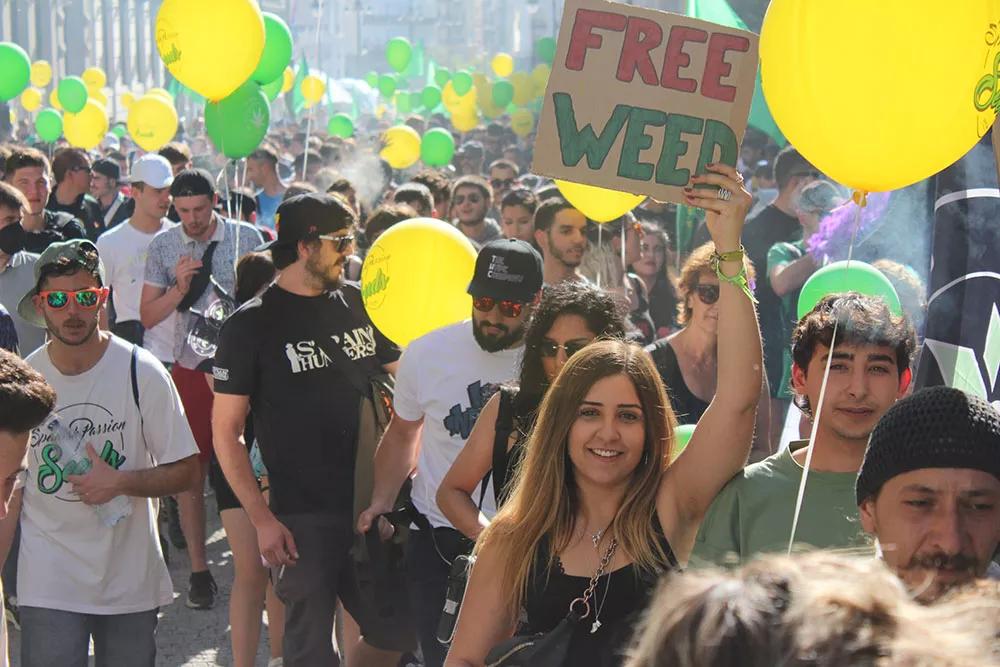 25 años de marcha cannábica en Madrid