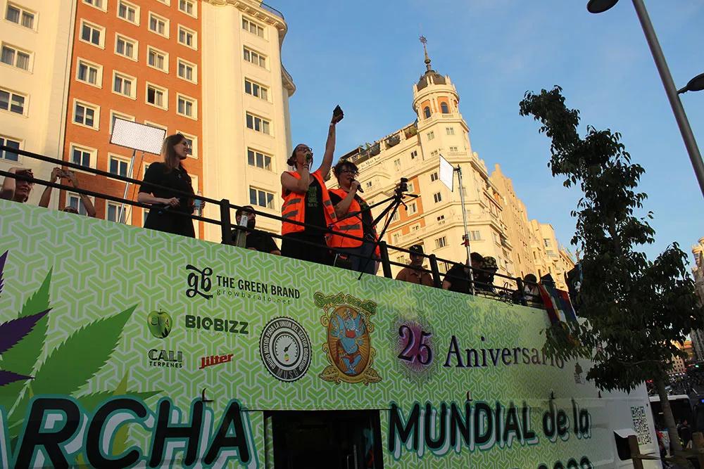 25 años de marcha cannábica en Madrid